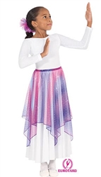 Eurotard Child Sparkle Tulle Single Handkerchief Skirt/Top - You Go Girl Dancewear