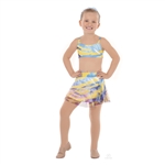 Eurotard Child Water Color Skort - You Go Girl Dancewear