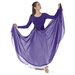 Eurotard Plus Size Full Overlay Skirt - You Go Girl Dancewear