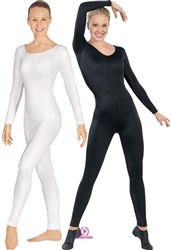 Eurotard Adult Microfiber Long Sleeve Unitard - 44129