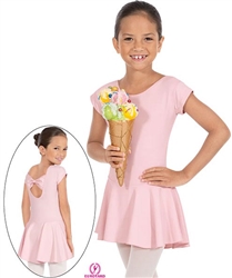 Eurotard Angelica Cap Sleeve Bow Back Skirted Leotard - You Go Girl Dancewear