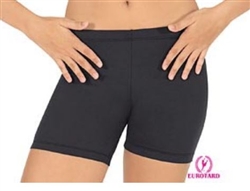 Eurotard Adult MicroValue Mid-Thigh Shorts - You Go Girl Dancewear