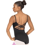 Eurotard Adult MicroValue Trestle Back Cami Leotard - You Go Girl Dancewear