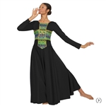 Eurotard Adult Joyful Praise Dress, 2X-3X - You Go Girl Dancewear