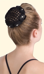 "Magic Bun" with rhinestones - H010