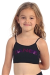 Idea Kids Dance Sequin Basic Bandeau Cami Top