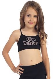 Idea Kids Dance Stud Racerback Bra Cami