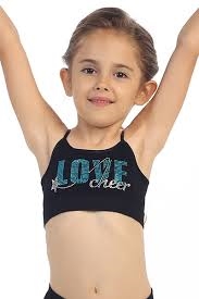 Idea Kids Love Cheer Bra Cami