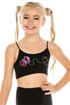 Idea Kids Butterfly Sequin Bra Cami