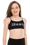 Idea Kids Dance Sequin Bra Cami