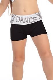 Idea Kids Dance Sequin Foldover Boy Shorts