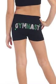 Idea Kids Gymnast Sequin & Stud Boy Shorts