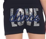 Idea Kids Love Sequin & Dance Stone Boy Shorts