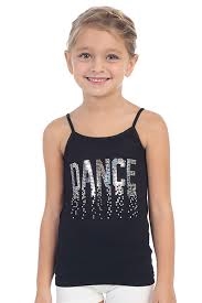 Idea Kids Dance Sequin Cami