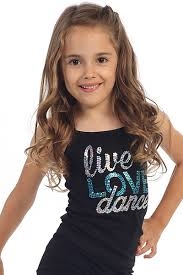 Idea Kids Live, Love, Dance Sequin Cami