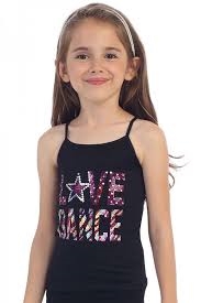 Idea Kids Love Dance Sequin Camisole