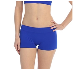 Junior Size Solid Color Boy Shorts - You Go Girl Dancewear