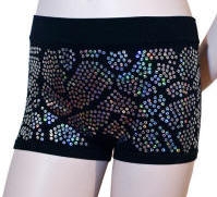 Giraffe Sequin Shorts