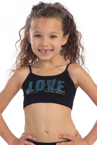 Made to Order Lycra Halter Crop Top - Childs and Girls