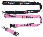 I Love Dance Lanyard Keychain - You Go Girl Dancewear