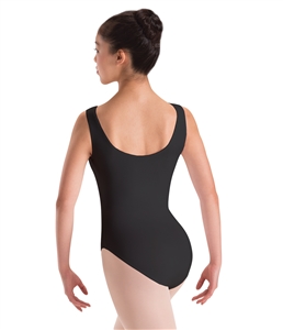 Motionwear Womens Plus Size Boatneck Dance Leotard