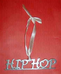 "Hip Hop" Handmade Pewter Ornament - You Go Girl Dancewear