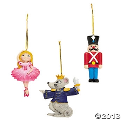 Nutcracker Ornaments set of 3 - You Go Girl! Dancewear - You Go Girl Dancewear