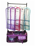 Ovation See Thru Gusseted Competition Garment Bag with Mesh Trim - You Go Girl Dancewear