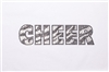 Heat Transfer Zebra CHEER - You Go Girl Dancewear