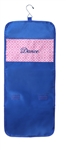 Sassi Designs DIA-61 Diamond Navy Hanging Accessory Bag with embroidered ñDanceî