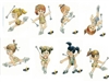 Star Line Baton Kids Stickers