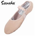 Sansha Elastic Fitted Split Sole Ballet - 16L - You Go Girl Dancewear