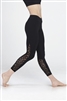 Wear Moi Adult Leggings with Flocked Tulle Insert