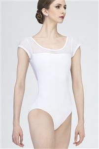 Wear Moi Adult Cap Sleeve Leotard w/ Lace Detail