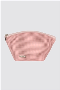 Wear Moi Quilted Honeycomb Textured Wide Pouch