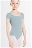 Wear Moi Youth Cap Sleeve Cotton Leotard