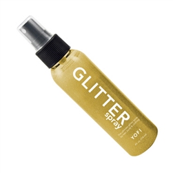 Yofi Hair and Body Glitter Spray - Gold