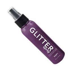 Yofi Hair and Body Glitter Spray - Purple