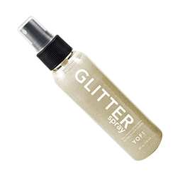 Yofi Hair and Body Glitter Spray - Sterling Gold