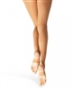 Capezio Plus Size Self Knit Waist Stirrup Dance Tights