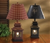 Black Iron Lantern Lamp