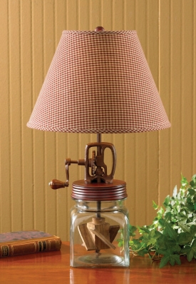 Butter Churn Lamp