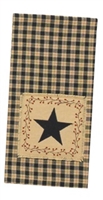 Star Patch Dishtowel