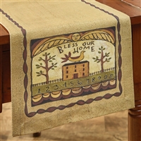 54" Bless Our Home Runner