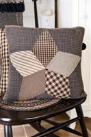 Farmhouse Star Quilted Pillow Cover