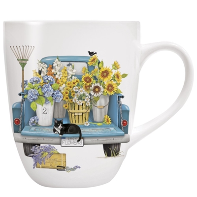 Flower Truck Mug