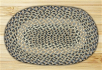 Oval Trivet - Blue/Natural