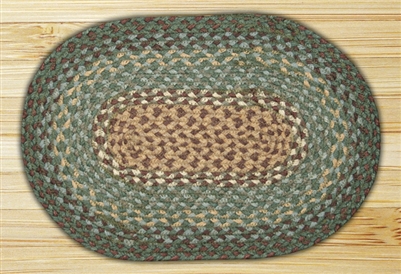 Oval Trivet - Dark Green