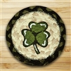 Shamrock Braided Coaster - Set of 4