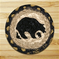 Bear Braided Coaster - Set of 4